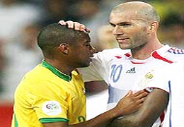 Zidane et Robinho